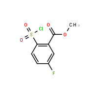 Methyl 2-(chlorosulfonyl)-5-fluorobenzoate