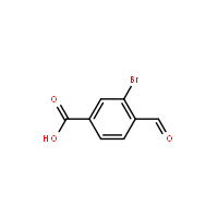 3-Bromo-4-formylbenzoic acid