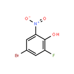 4-Bromo-2-fluoro-6-nitrophenol