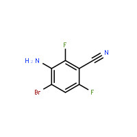 3-Amino-4-bromo-2,6-difluorobenzonitrile