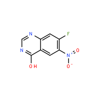 7-Fluoro-6-nitro-4-hydroxyquinazoline