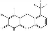 5-Bromo-1-[2-fluoro-6-(trifluoromethyl)benzyl]-6-methylpyrimidine-2,4(1H,3H)-dione