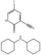 6-Fluoro-3-hydroxy-2-pyrazinecarbonitrile dicyclohexylamine salt