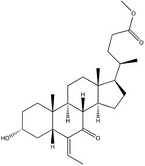 (3alpha,5beta)-6-Ethylidene-3-hydroxy-7-oxocholan-24-oic acid methyl ester