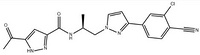 3-acetyl-N-[(2S)-1-[3-(3-chloro-4-cyanophenyl)pyrazol-1-yl]propan-2-yl]-1H-pyrazole-5-carboxamide