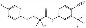 N-[4-Cyano-3-(trifluoromethyl)phenyl]-3-[(4-fluorophenyl)thio]-2-hydroxy-2-methylpropionamide