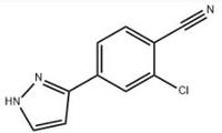 2-Chloro-4-(1H-pyrazol-3-yl)benzonitrile