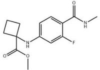 Methyl 1-((3-Fluoro-4-(Methylcarbamoyl)Phenyl)Amino)Cyclobutanecarboxylate