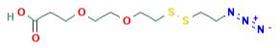 N3-SS-PEG2-acid