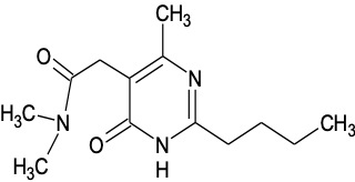 2-(2-Butyl-4-Hydroxy-6-Methylpyrimidin-5-Yl)-N,N-Dimethylacetamide