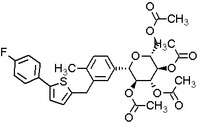 D-Glucitol, 1,5-anhydro-1-C-[3-[[5-(4-fluorophenyl)-2-thienyl]Methyl]-4-Methylphenyl]-, tetraacetate