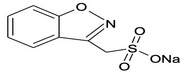 1,2-Benzisoxazole-3-methanesulfonate Sodium Salt
