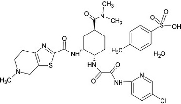 Edoxaban (tosylate Monohydrate)