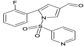 5-(2-fluorophenyl)-1-(3-pyridinylsulfonyl)-1H-Pyrrole-3-carboxaldehyde