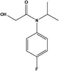 flufenacet-alcohol; 
N-(4-fluorophenyl)-2-hydroxy-N-isopropylacetamide