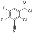 3-Cyano-2,4-dichloro-5-fluorobenzoyl chloride