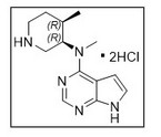 N-Methyl-N-((3R,4R)-4-methylpiperidin-3-yl)-7H-pyrrolo[2,3-d]pyrimidin-4-amine dihydrochloride