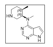 N-methyl-N-((3R,4R)-4-methylpiperidin-3-yl)-7H-pyrrolo[2,3-d]pyrimidin-4-amin