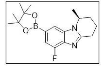 Pyrido[1,2-a]benzimidazole, 6-fluoro-1,2,3,4-tetrahydro-1-methyl-8-(4,4,5,5-tetramethyl-1,3,2-dioxab