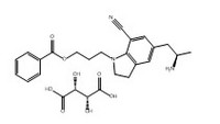 5-[(2R)-2-Aminopropyl]-1-[3-(benzoyloxy)propyl]-2,3-dihydro-1H-indole-7-carbonitrile (2R,3R)-2,3-dih