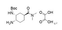 tert-Butyl [(1R,2S,5S)-2-aMino-5-[(diMethylaMino)carbonyl]cyclohexyl]carbaMate oxalate