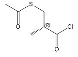 (2R)-3-Acetylthio-2-methylpropionyl chloride