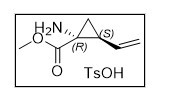 Methyl (1R,2S)-1-amino-2-vinyl cyclopropane-1-carboxylate 4-methylbenzenesulfonate
