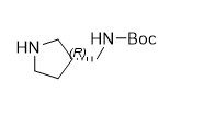 (R)-3-N-Boc-Aminomethyl pyrrolidine