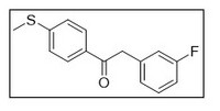 2-(3-Fluorophenyl)-1-(4-(methylthio)phenyl)ethanone