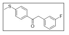 2-(3-Fluorophenyl)-1-(4-(methylthio)phenyl)ethanone