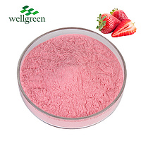 Freeze Dried Organic Fruit Juice Extract Flavor Instant Candy Natural Bulk Drink Strawberry Powder