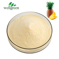 Oem Supply Bromelain Juice Extract Leaf Freeze Dried Fruit Fermented Concentrate Pineapple Powder