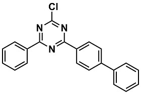 2-chloro-4-(biphenyl-4-yl)-6-phenyl-1,3,5-triazine