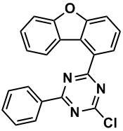 2-chloro-4-(dibenzofuran-1-yl)-6-phenyl-1,3,5-triazine