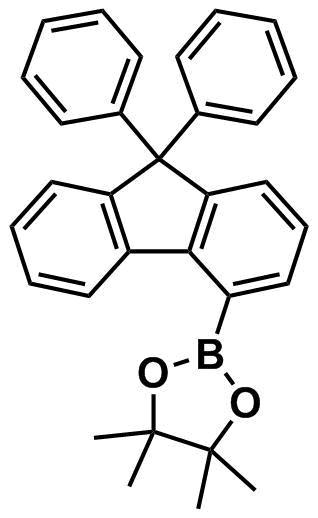 2-(9,9-diphenyl-9H-fluoren-4-yl)-4,4,5,5-tetramethyl-1,3,2-dioxaborolane