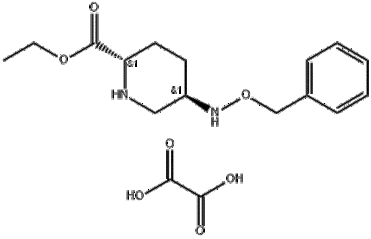Ethyl (2S,5R)-5-[(benzyloxy)amino]piperidine-2-carboxylate