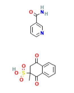 Menadione nicotinamide bisulfite