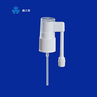 Throat Spray pump with 360 Degree Swivel Dosing Oral Spray pumps Mechanical spray pumpXZ061-18-415