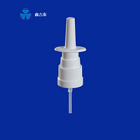 Nasal Sprayer Nose Spray Pump Nasal Spray Plastic PP and PE Mechanical spray pumpXB040-18-415