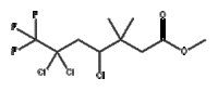 Methyl 3,3-dimethyl-4,6,6-trichloro-7,7,7-trifluoroheptanoate
