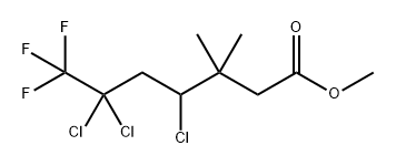 Methyl 3,3-dimethyl-4,6,6-trichloro-7,7,7-trifluoroheptanoate