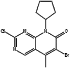 6-Bromo-2-chloro-8-cyclopentyl-5-methylpyrido[2,3-d]pyrimidin-7-one