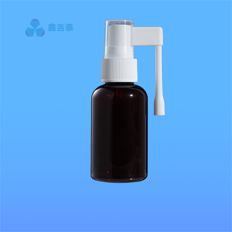 PET plastic spray bottle nasal spray pump bottle oral spray pump bottle YY470-50