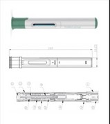 Fully automatic standard PFS injection pen