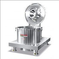 PGZ series flat plate closed scraper under discharge centrifuge