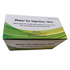 Water for injection for sterilization