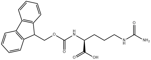 (S)-2-((((9H-fluoren-9-yl)methoxy)carbonyl)amino)-5-ureidopentanoic acid