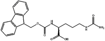 (S)-2-((((9H-fluoren-9-yl)methoxy)carbonyl)amino)-5-ureidopentanoic acid