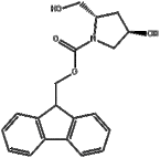 1-Pyrrolidinecarboxylic acid, 4-hydroxy-2-(hydroxymethyl)-, 9H-fluoren-9-ylmethyl ester, (2S,4R)-