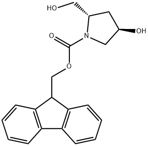 1-Pyrrolidinecarboxylic acid, 4-hydroxy-2-(hydroxymethyl)-, 9H-fluoren-9-ylmethyl ester, (2S,4R)-